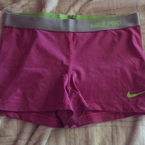 Nike pro shorts